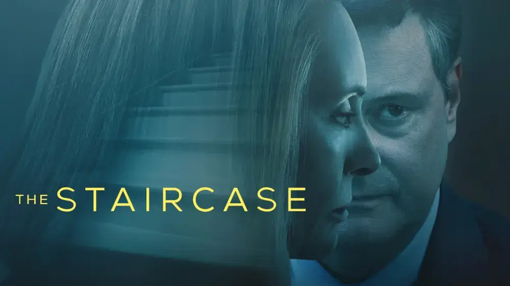 Poster of the American television miniseries "The Staircase".